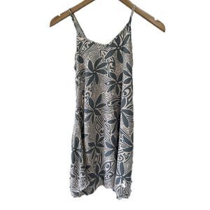 RJC Girls Hawaiian Tropical Tiare Flowers Sleeveless Swing A-Line Dress 10